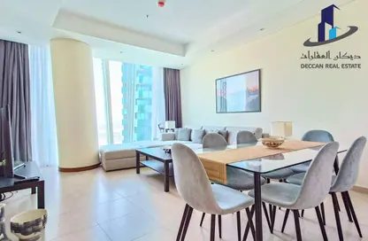 شقة - 2 غرف نوم - 3 حمامات للايجار في مرفأ البحرين المالي - المنامة - محافظة العاصمة