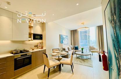 Apartment - Studio - 1 Bathroom for rent in Bahrain Bay - Capital Governorate