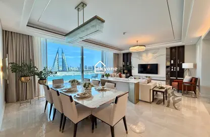 Apartment - 3 Bedrooms - 4 Bathrooms for rent in Bahrain Bay - Capital Governorate
