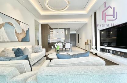 Apartment - 1 - 2 for rent in Bahrain Bay - Capital Governorate