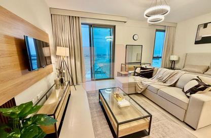 Apartment - Studio - 1 for rent in Marassi Al Bahrain - Diyar Al Muharraq - Muharraq Governorate