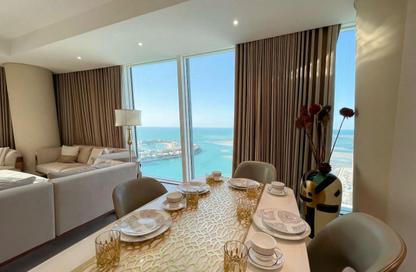 Apartment - 3 Bedrooms - 3 Bathrooms for rent in Bahrain Financial Harbour - Manama - Capital Governorate