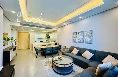 Apartment - 2 Bedrooms - 3 Bathrooms for rent in Al Juffair - Capital Governorate