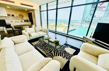 Apartment - 2 Bedrooms - 3 Bathrooms for rent in Bahrain Financial Harbour - Manama - Capital Governorate