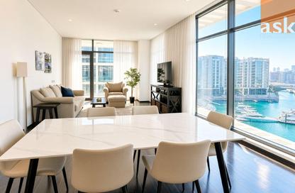 Apartment - 2 - 3 for rent in Bahrain Financial Harbour - Manama - Capital Governorate