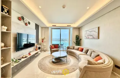 Apartment - 2 Bedrooms - 3 Bathrooms for rent in Canal View - Dilmunia Island - Muharraq Governorate