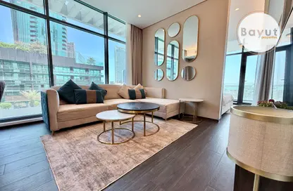 Apartment - 1 Bedroom - 1 Bathroom for rent in Bahrain Financial Harbour - Manama - Capital Governorate