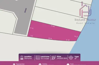 Land - Studio for sale in Dilmunia Island - Muharraq Governorate
