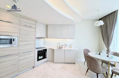 Apartment - 1 Bedroom - 2 Bathrooms for rent in Bahrain Bay - Capital Governorate