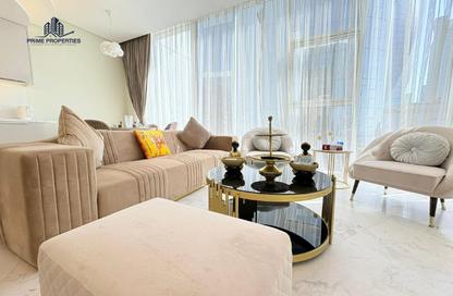 Apartment - 1 Bedroom - 2 Bathrooms for rent in Bahrain Bay - Capital Governorate
