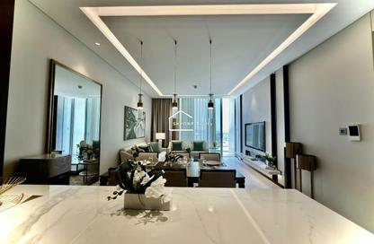 Apartment - 2 Bedrooms - 2 Bathrooms for rent in Bahrain Bay - Capital Governorate Apartment - 2 Bedrooms - 2 Bathrooms for rent in Bahrain Bay - Capital Governorate