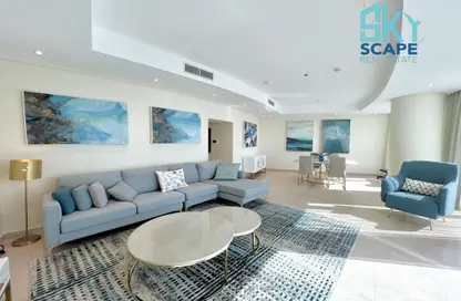 شقة - 2 غرف نوم - 3 حمامات للايجار في مرفأ البحرين المالي - المنامة - محافظة العاصمة