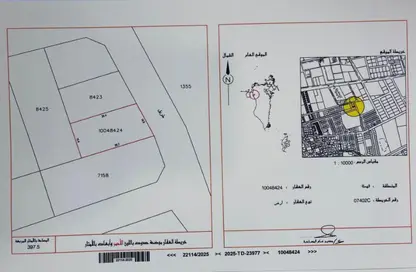 Land - Studio for sale in Hamala - Northern Governorate