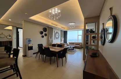 Apartment - 2 Bedrooms - 4 Bathrooms for rent in Al Juffair - Capital Governorate