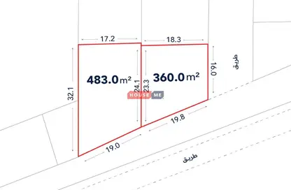 أرض - استوديو للبيع في سماهيج - المحرق