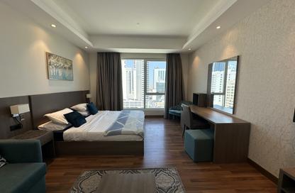 Apartment - Studio - 1 Bathroom for rent in Sanabis - Manama - Capital Governorate