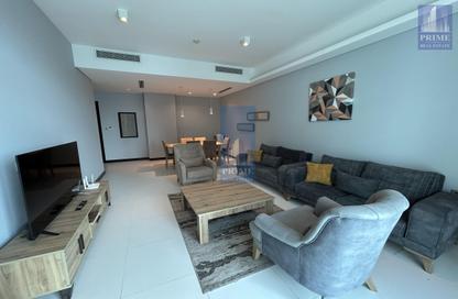 Apartment - 2 Bedrooms - 3 Bathrooms for rent in Al Juffair - Capital Governorate