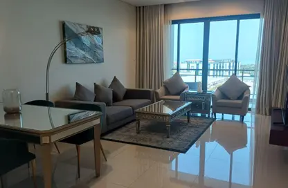 Apartment - 1 Bedroom - 2 Bathrooms for rent in Reef Island - Capital Governorate