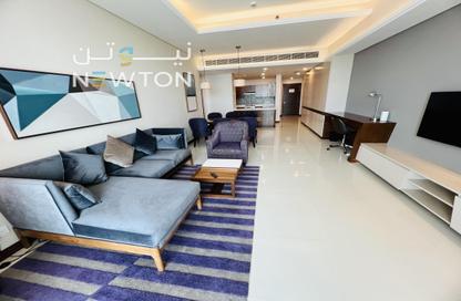 Apartment - 2 Bedrooms - 4 Bathrooms for rent in Al Juffair - Capital Governorate