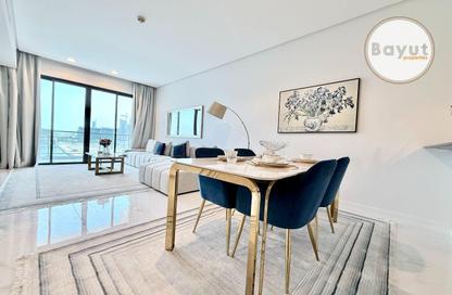 Apartment - 1 Bedroom - 2 Bathrooms for rent in Reef Island - Capital Governorate Apartment - 1 Bedroom - 2 Bathrooms for rent in Reef Island - Capital Governorate