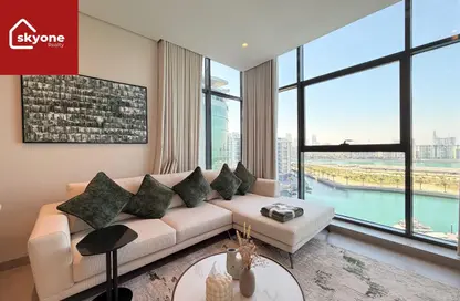 Apartment - 1 Bedroom - 2 Bathrooms for rent in Bahrain Financial Harbour - Manama - Capital Governorate