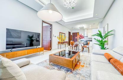 Apartment - 1 Bedroom - 2 Bathrooms for rent in Sanabis - Manama - Capital Governorate