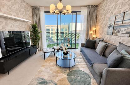 Apartment - 1 - 1 for rent in Marassi Al Bahrain - Diyar Al Muharraq - Muharraq Governorate
