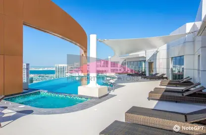 شقة - 2 غرف نوم - 2 حمامات للايجار في شارع أمواج - أمواج - المحرق