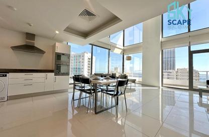 Duplex - 1 Bedroom - 2 Bathrooms for rent in Al Juffair - Capital Governorate