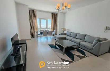 شقة - 2 غرف نوم - 3 حمامات للايجار في شارع أمواج - أمواج - المحرق