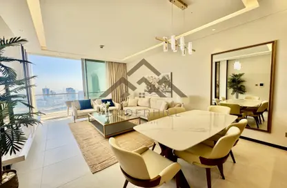 Apartment - 2 Bedrooms - 3 Bathrooms for rent in Bahrain Bay - Capital Governorate