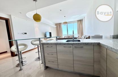 Apartment - 1 Bedroom - 2 Bathrooms for rent in The Treasure - Dilmunia Island - Muharraq Governorate