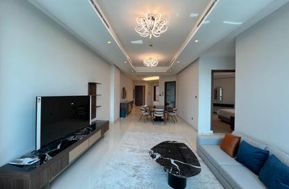 Apartment - 2 Bedrooms - 4 Bathrooms for rent in Sanabis - Manama - Capital Governorate