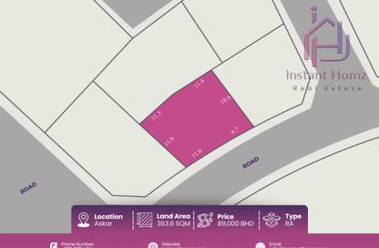 Land - Studio for sale in Askar - Southern Governorate