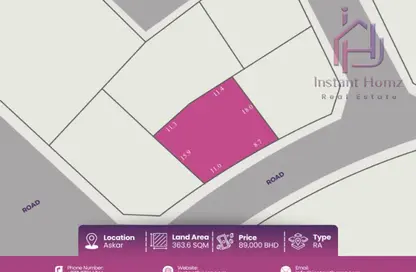 أرض - استوديو للبيع في عسكر - المحافظة الجنوبية