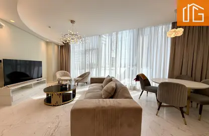 Apartment - 1 Bedroom - 1 Bathroom for rent in Bahrain Bay - Capital Governorate