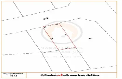 أرض - استوديو للبيع في سترة - المحافظة الوسطى