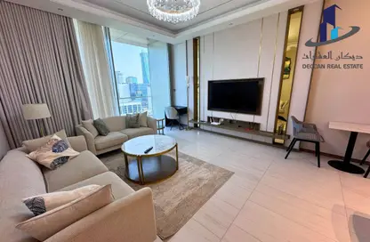 Apartment - 1 Bedroom - 2 Bathrooms for rent in Bahrain Bay - Capital Governorate