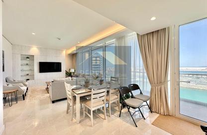 Apartment - 3 Bedrooms - 4 Bathrooms for rent in Canal View - Dilmunia Island - Muharraq Governorate Apartment - 3 Bedrooms - 4 Bathrooms for rent in Canal View - Dilmunia Island - Muharraq Governorate