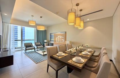 Apartment - 2 Bedrooms - 3 Bathrooms for rent in Al Juffair - Capital Governorate