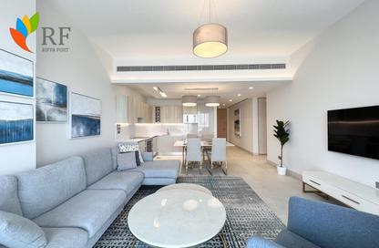 Apartment - 2 Bedrooms - 2 Bathrooms for rent in Reef Island - Capital Governorate Apartment - 2 Bedrooms - 2 Bathrooms for rent in Reef Island - Capital Governorate