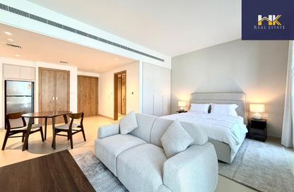 Apartment - Studio - 1 for rent in Marassi Al Bahrain - Diyar Al Muharraq - Muharraq Governorate
