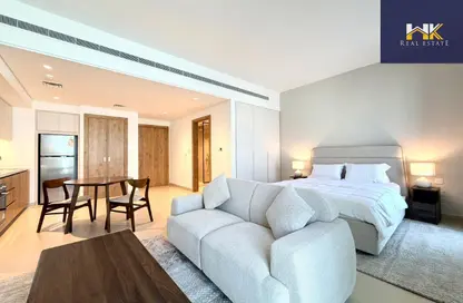 Apartment - 1 Bathroom for rent in Marassi Al Bahrain - Diyar Al Muharraq - Muharraq Governorate