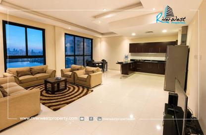 Apartment - 2 Bedrooms - 3 Bathrooms for rent in Al Juffair - Capital Governorate