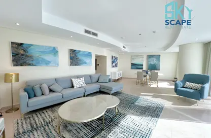 Apartment - 2 Bedrooms - 3 Bathrooms for rent in Bahrain Financial Harbour - Manama - Capital Governorate