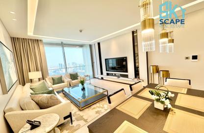 Apartment - 2 Bedrooms - 3 Bathrooms for rent in Bahrain Bay - Capital Governorate Apartment - 2 Bedrooms - 3 Bathrooms for rent in Bahrain Bay - Capital Governorate