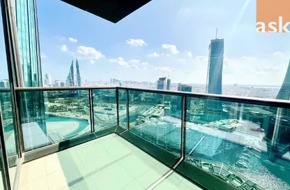 Apartment - 1 Bedroom - 2 Bathrooms for rent in Bahrain Financial Harbour - Manama - Capital Governorate