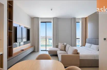 Apartment - Studio - 1 Bathroom for rent in Marassi Al Bahrain - Diyar Al Muharraq - Muharraq Governorate