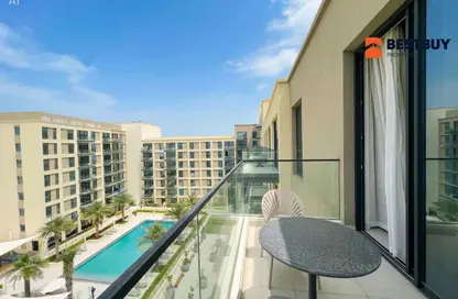 شقة - غرفة نوم - 1 حمام للايجار في مراسي البحرين - ديار المحرق - المحرق