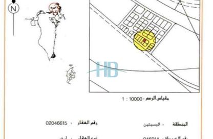 أرض - استوديو للبيع في البسيتين - المحرق